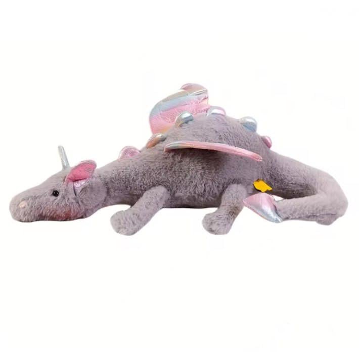 М'яка іграшка Дракон 50 см Сірий (30475639) М'яка іграшка Дракон 50 см Сірий (30475639)