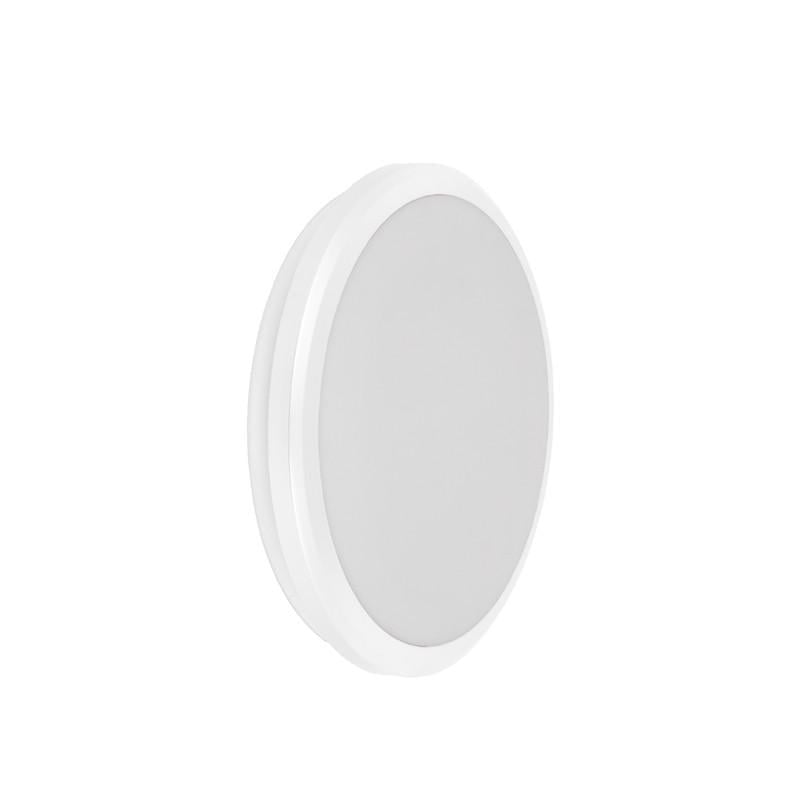 Світильник LED накладний УЕК ДПБ 3003 18W 230V 1350lm IP54 4000K круглий 220х65 мм Білий (LDPB0-3003-18-4000-K01)