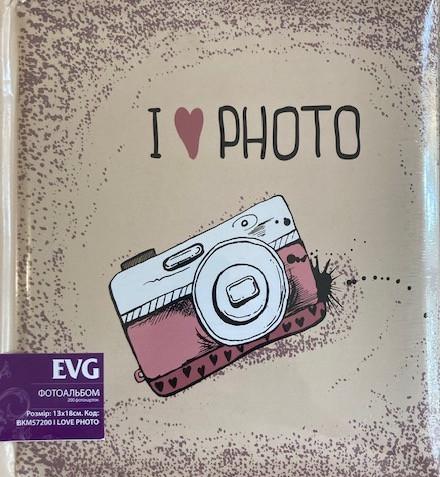 Альбом EVG BKM57200 I LOVE PHOTO 13x18x20 см