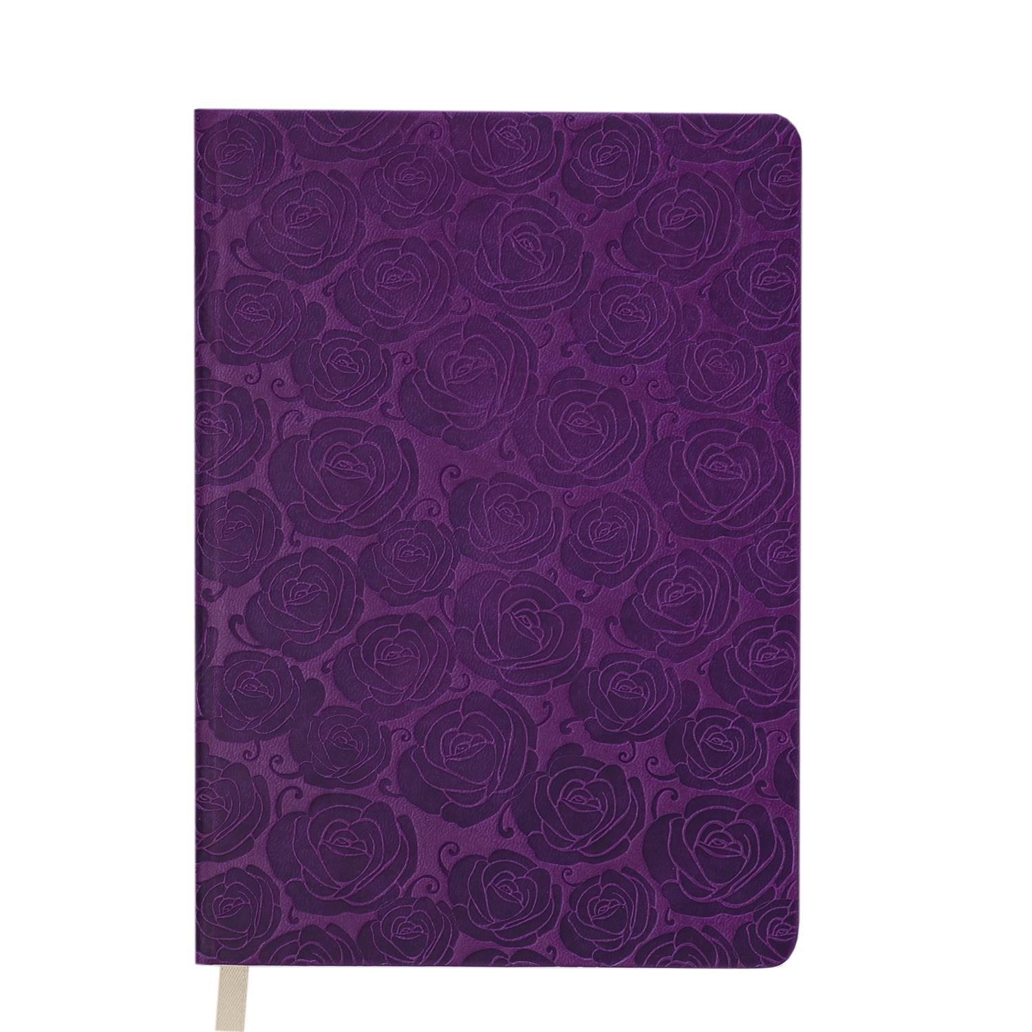 Ежедневник недатированный Buromax FLEUR A6 288 страниц (BM.2617-44)