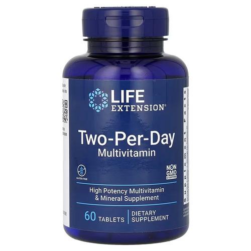Универсальные витамины Life Extension Two-Per-Day Multivitamin 60 табл. (LEX-23166) Универсальные витамины Life Extension Two-Per-Day Multivitamin 60 табл. (LEX-23166)