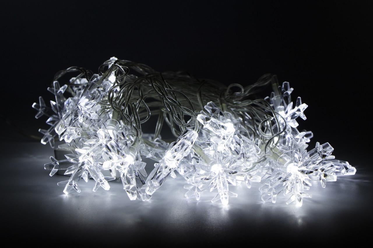 Гирлянда светодиодная Снежинка 20 лампочек 220 V (13537605) Гирлянда светодиодная Снежинка 20 лампочек 220 V (13537605)