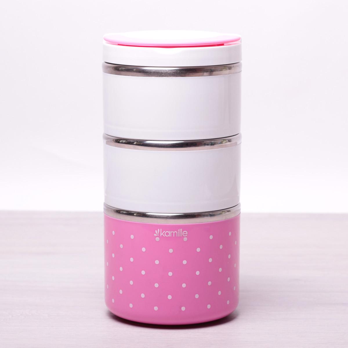 Ланч-бокс Kamille KM-2104-PK 1480 мл (105360)