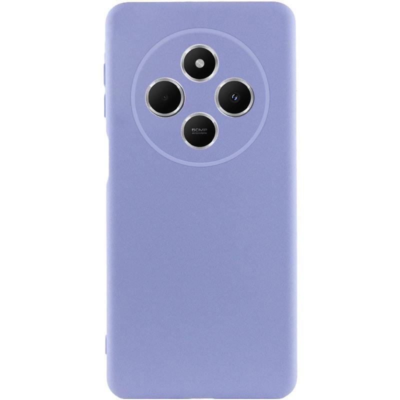 Протиударний чохол Silicone Cover Lakshmi Full Camera (AAA) для Xiaomi Redmi 14C / Poco C75 Бузковий / Dasheen