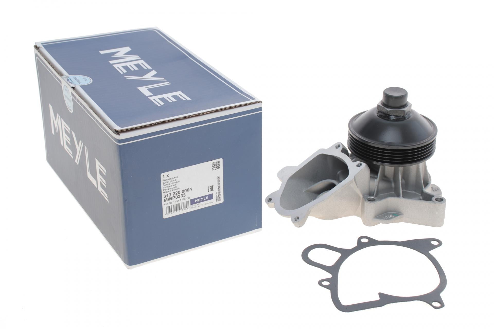 Водяная помпа Meyle BMW 3/5/7/X5 330d/xd/525d/530d/730d/3.0d 98-05/Opel Omega B 2.5DTI 01-03/Range Rover 02- (313 220 0004)