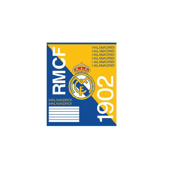 Тетрадь школьная KITE FC Real Madrid клетка 12 л. (RL26-232)