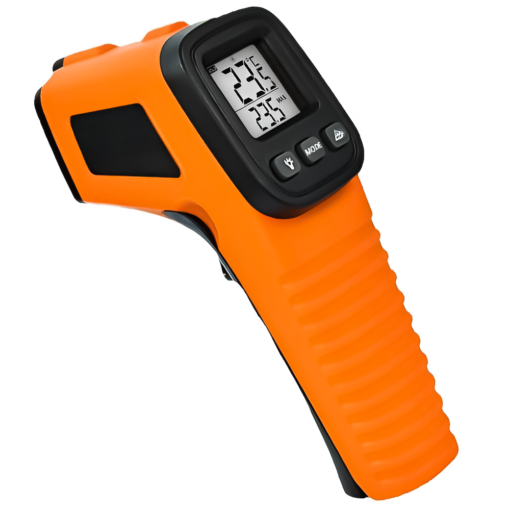Пірометр безконтактний інфрачервоний Digital Lion CX6013 промисловий з лазерним прицілом та підсвіткою екрану -50~550°C