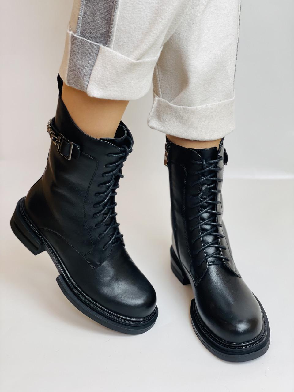 Ботинки женские зимние Molka р. 37 24,0 см Черный (2694) Ботинки женские зимние Molka р. 37 24,0 см Черный (2694)