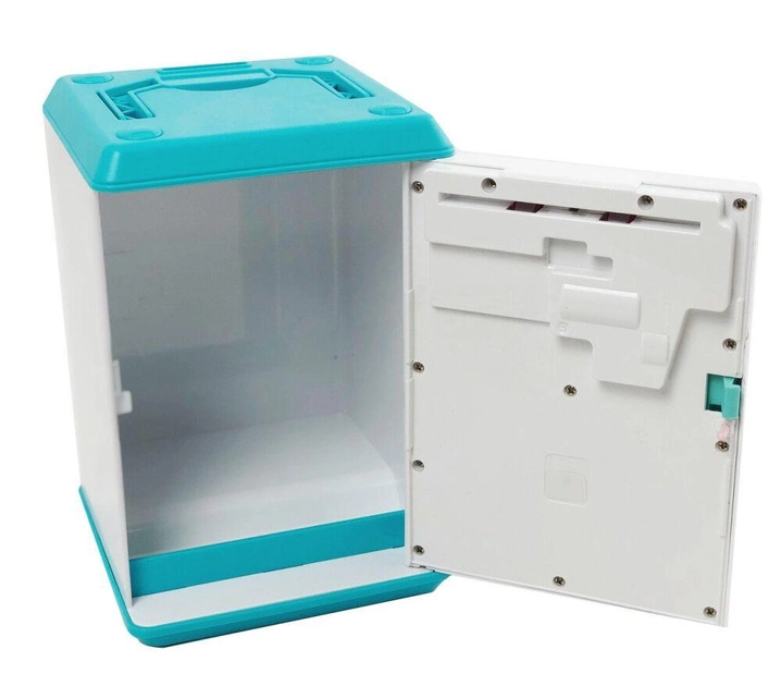 Сейф копилка Robot Bodyguard с кодовым замком интерактивный Синий (AA8) - фото 4