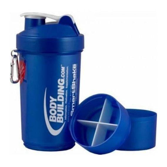 Шейкер Bodybuilding Shaker Smart 600 мл Blue