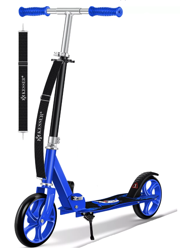 Самокат двухколесный KESSER 88х38 см 100 кг (4260486787697)