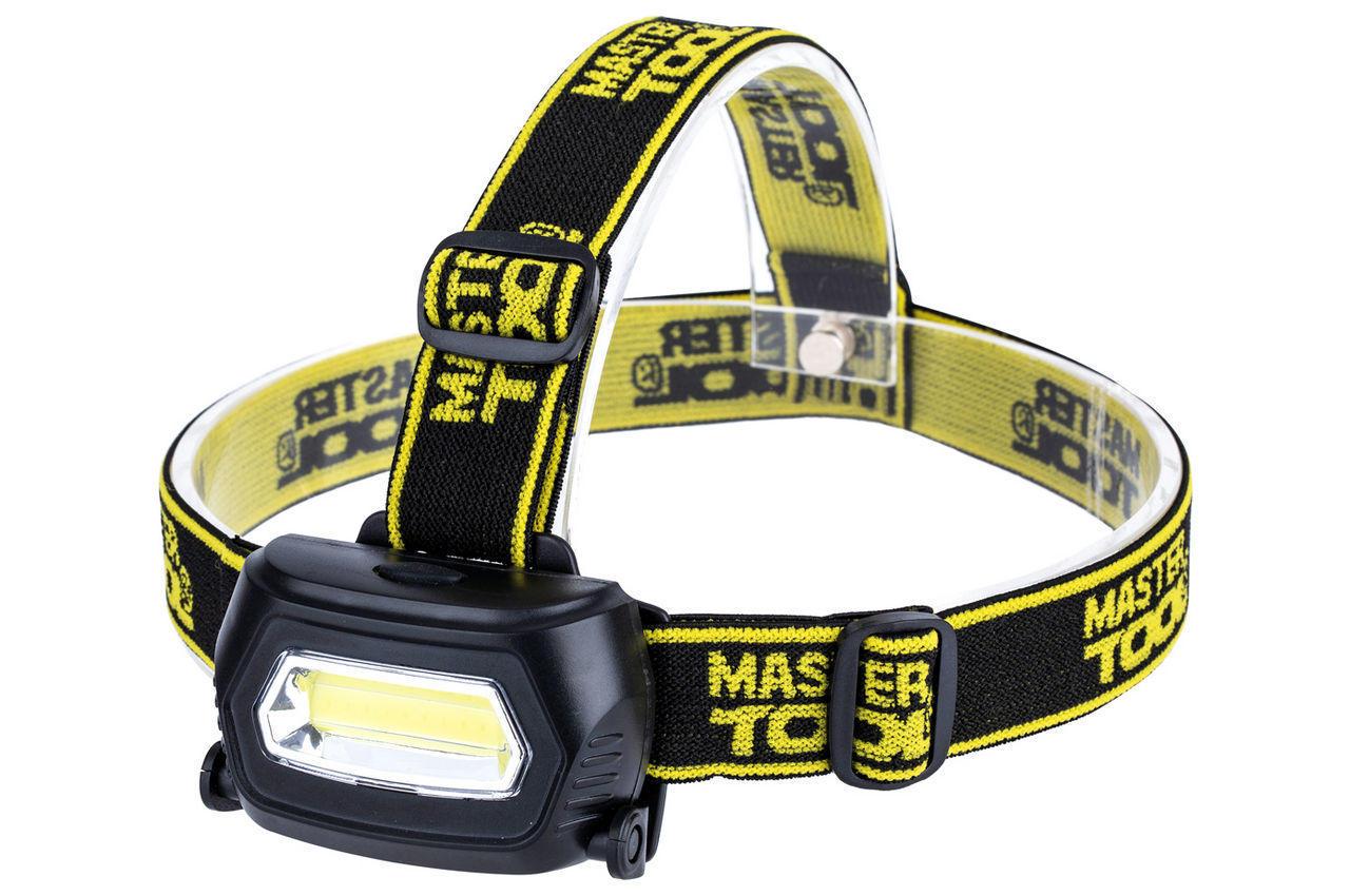 Ліхтар налобний Mastertool 1LED 3 Вт 3 режими (30506394)