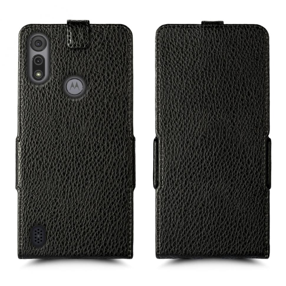 Чехол флип Liberty для Motorola Moto E6s Черный (70641)