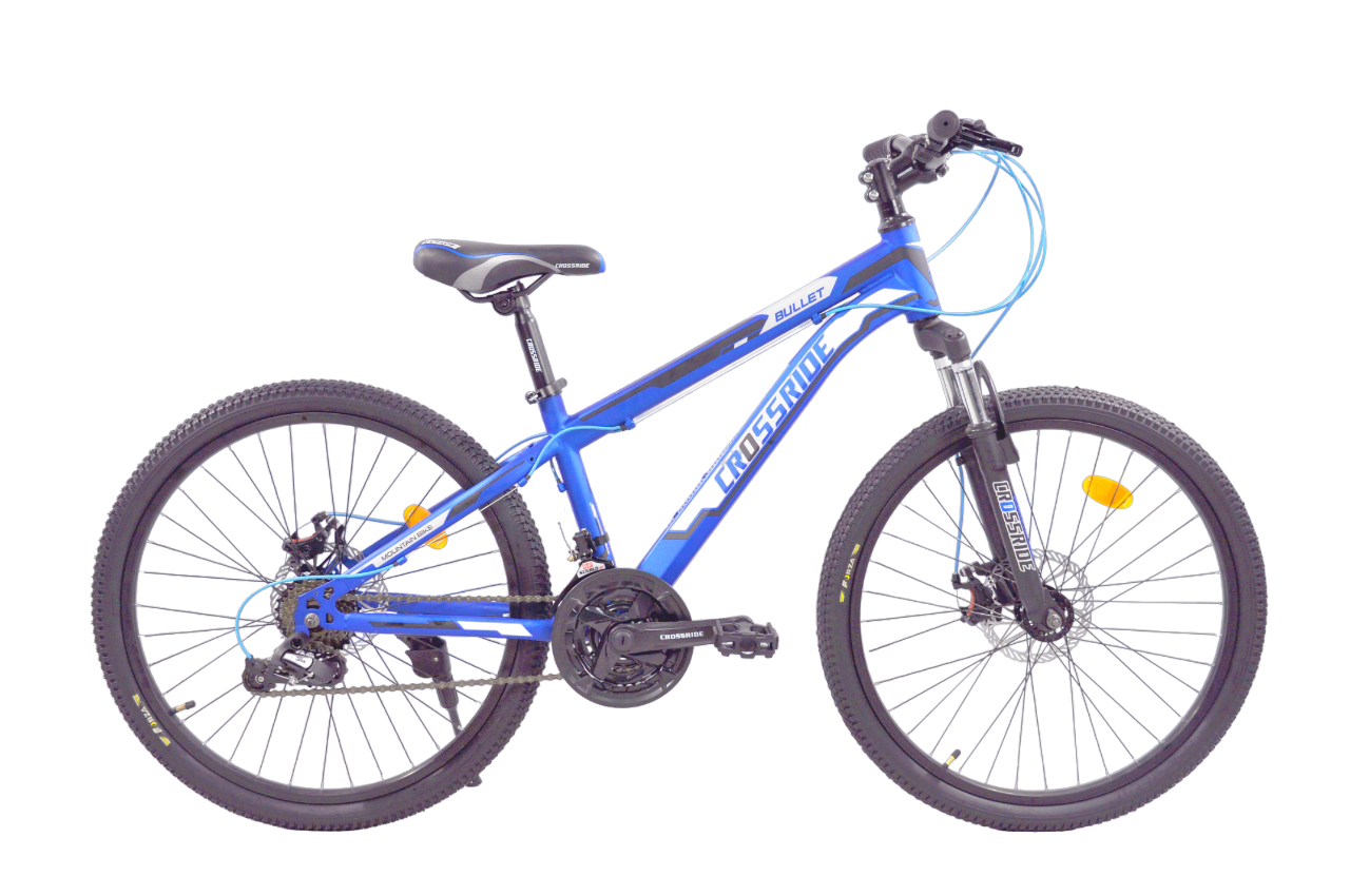 Велосипед CROSSRIDE 24 MTB ST BULLET Синий (0262)