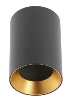 Світильник/корпус Aero GTV стельовий/накладний/алюміній Black (12298441)