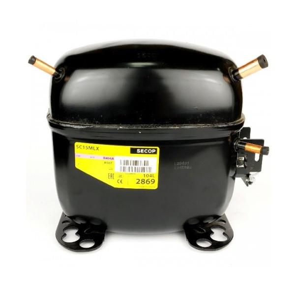 Компрессор для холодильника SECOP DANFOSS SC15MLX R404а/R507а 1285W с пусковым реле BN171 (00000040703)