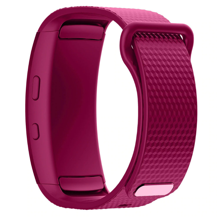 Силиконовый ремешок для фитнес браслета Samsung Gear Fit 2/Fit 2 Pro SM-R360/R365 S Purple (1000260735)