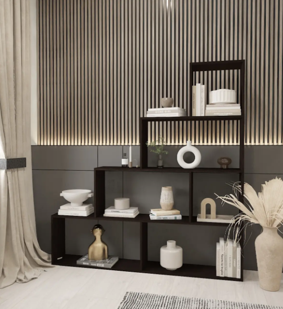 Полка для книг GP GP-2 6 ячеек ДСП Венге темный (29502951)