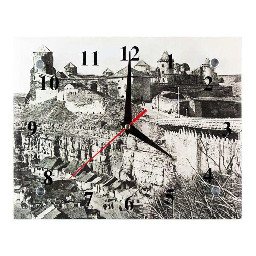 Часы настенные Виды Украины Каменец-Подольский Замок Живая Старина 21х26х5 см (21338) Часы настенные Виды Украины Каменец-Подольский Замок Живая Старина 21х26х5 см (21338)