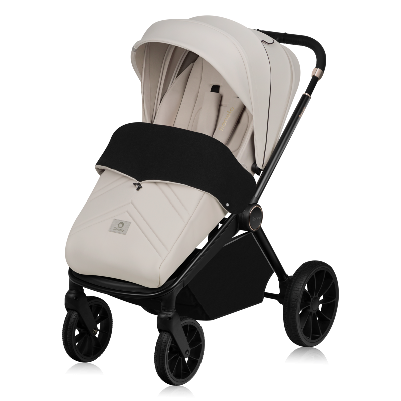 Коляска универсальная Lionelo MIKA PLUS 2в1 Sand Beige - фото 3