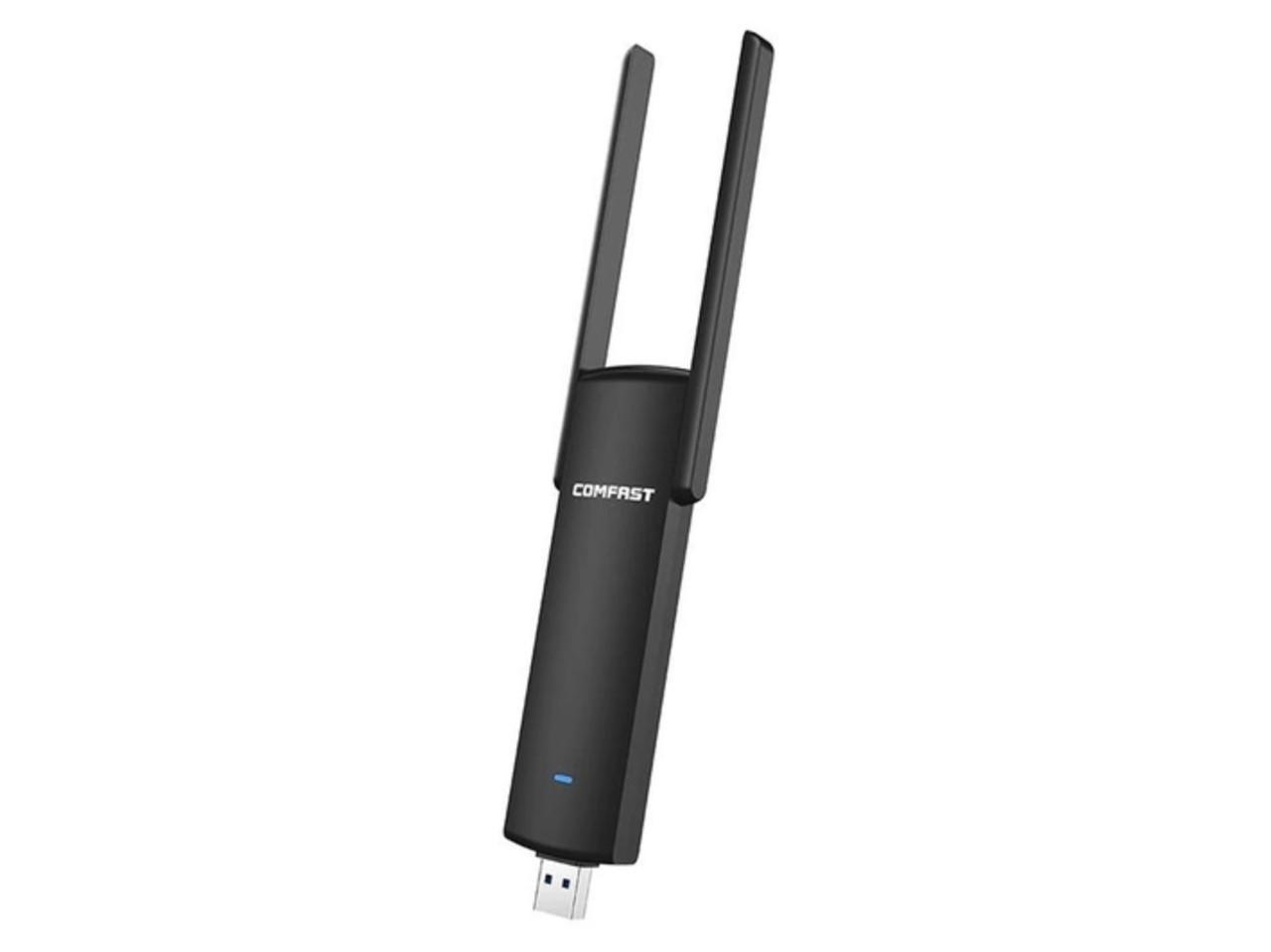 Адаптер Wifi Comfast USB 3.0 дводіапазонний 1200 Мбіт/с 2,4/5 гГц - фото 2