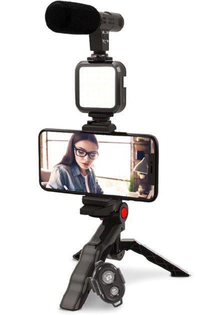 Комплект блоггера Platinet vlog set 4в1 Комплект блоггера Platinet vlog set 4в1