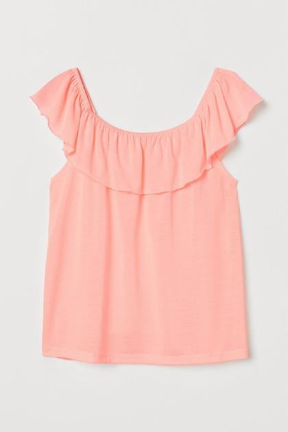 Топ H&M 699070 170 см Неоновый Розовый (1111109409056)