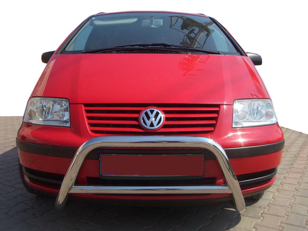 Кенгурятник WT005 CAN для Ford Galaxy 1995-2006 гг. нержавеющая сталь Хром