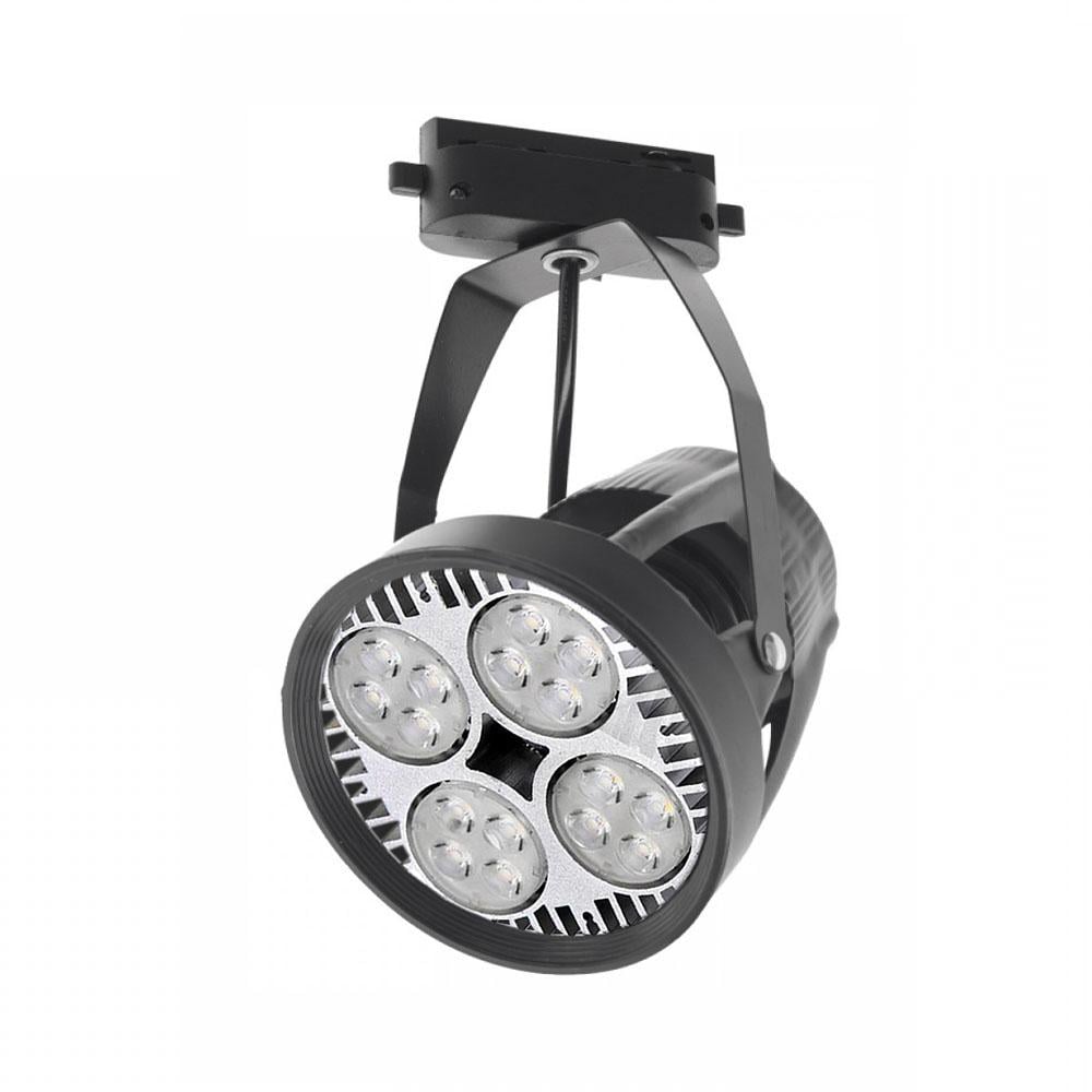 Світильник трековий поворотний Brille KW-16 E27 BK (48-017)