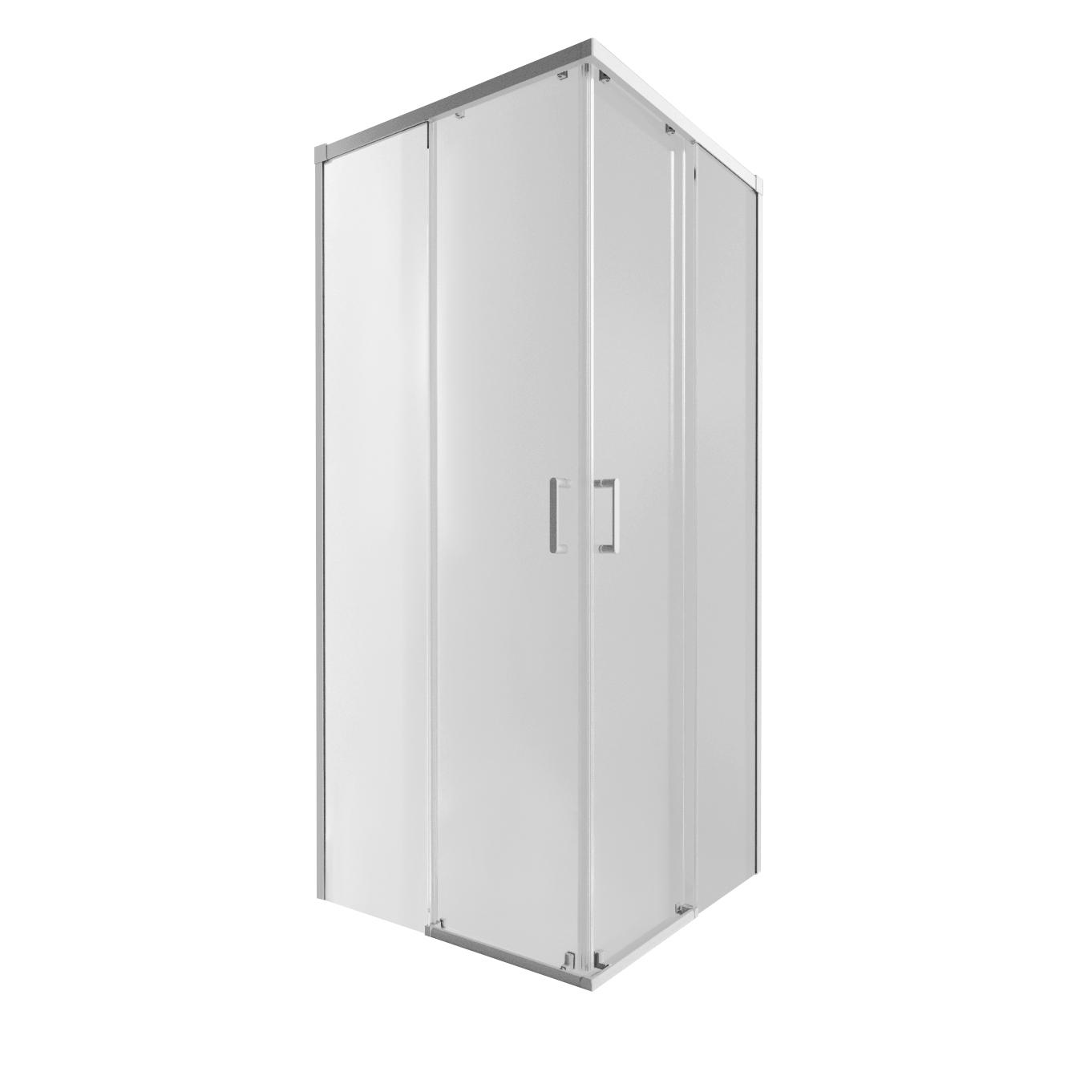 Душевая кабина Qtap Taurus WHI1099SC6 Clear 90х90 см стекло 6 мм без поддона Душевая кабина Qtap Taurus WHI1099SC6 Clear 90х90 см стекло 6 мм без поддона