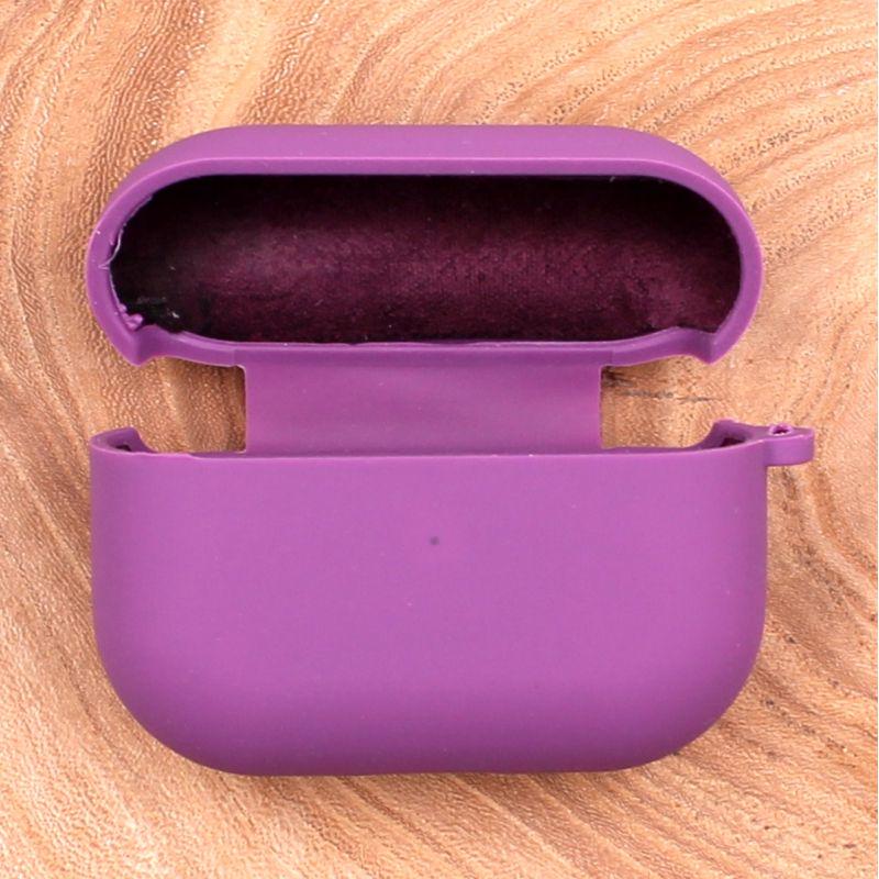 Чехол матовый Silicone Case для AirPods Pro Assembly Purple (24012)