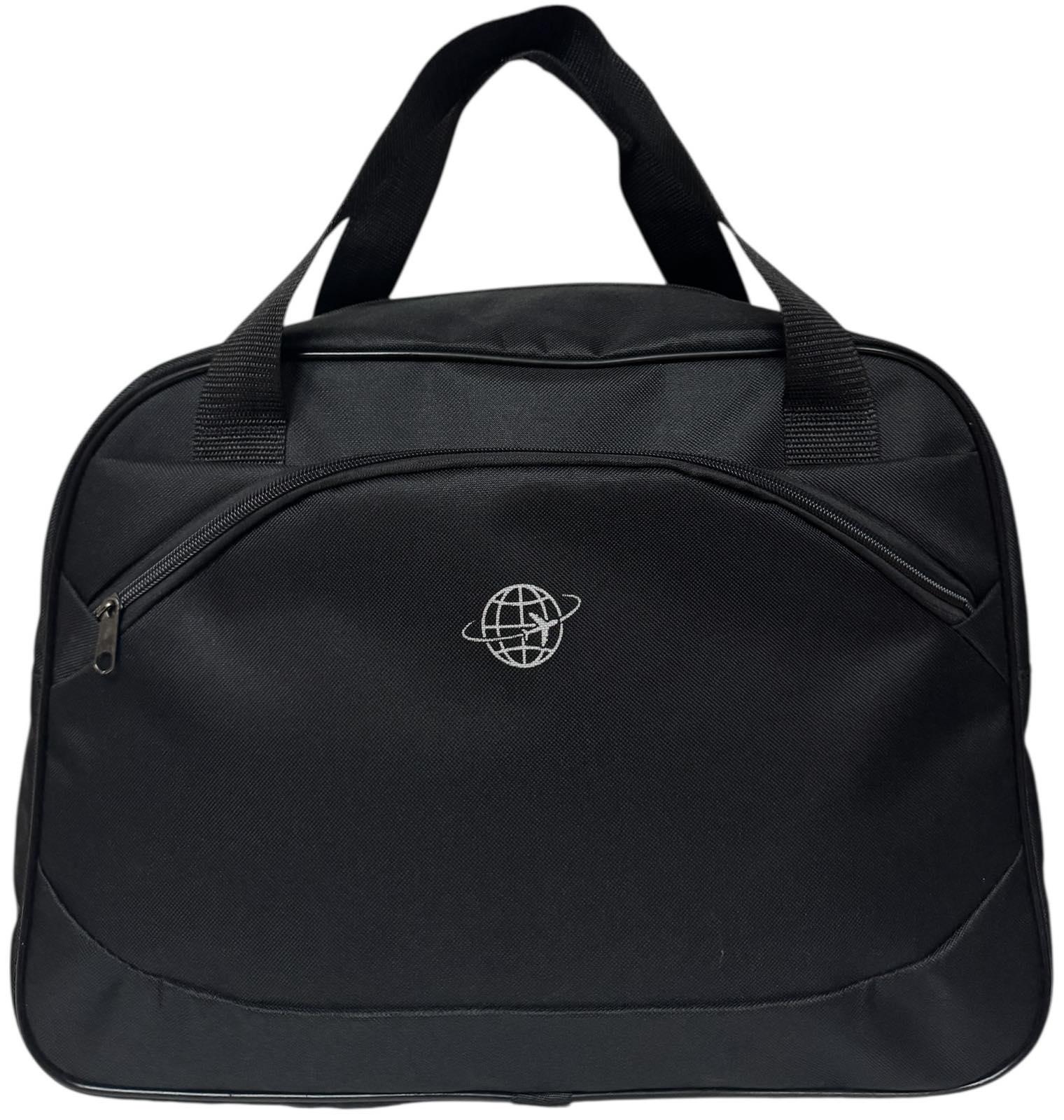 Сумка дорожная для перелетов 40х20х30 см Черный (425B)