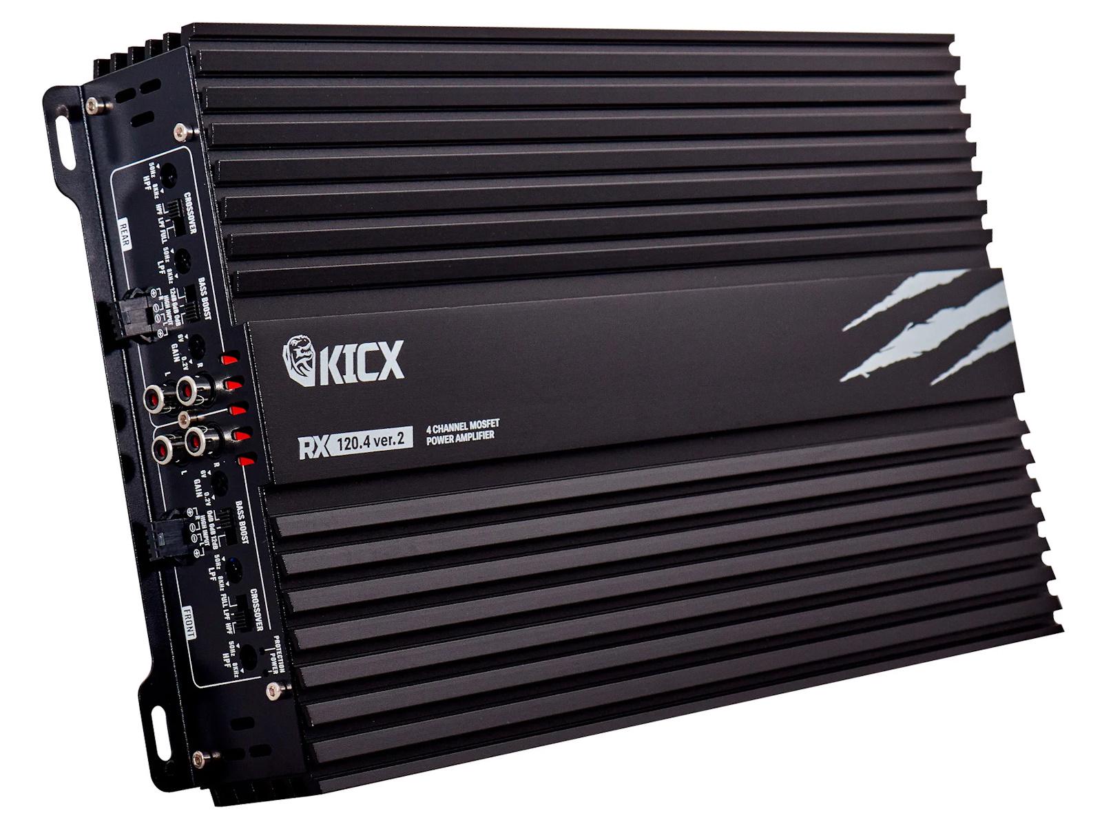Автоусилитель Kicx RX 120.4 ver.2