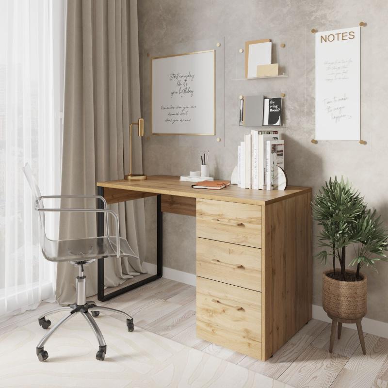 Стіл письмовий Loft-5 1200х598х750 мм Дуб Аппалачі (Арт.218) - фото 4