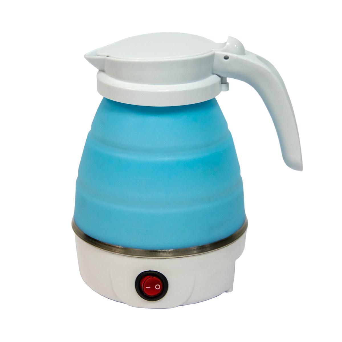 Чайник електричний силіконовий Marado MA-1613 600 W 0,6 л Блакитний (1009810-LightBlue)