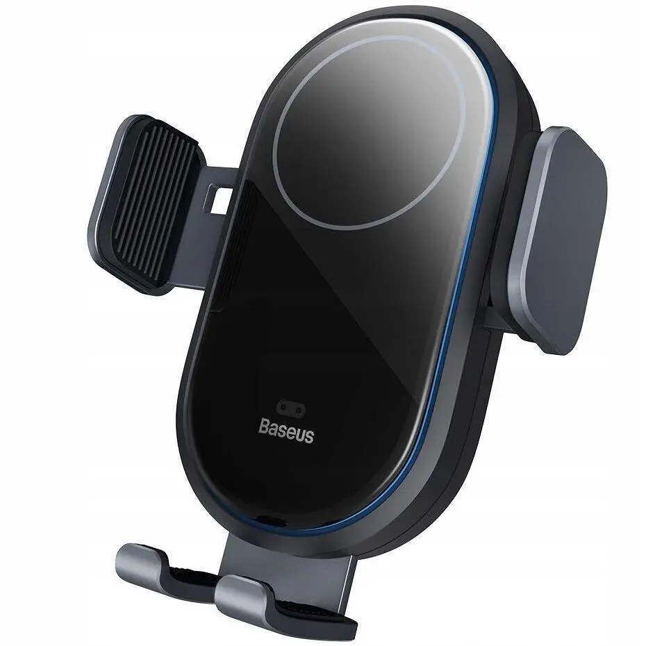 Тримач/холдер автомобільний BASEUS LightChaser Series Wireless Charging Electric Car Mount 15W C40355900121-00 Black