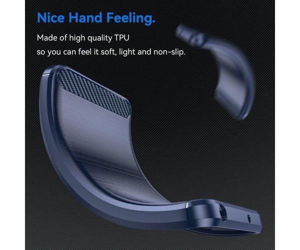 Чохол накладка Polished Carbon для Oppo A38 Червоний - фото 3 Чохол накладка Polished Carbon для Oppo A38 Червоний - фото 3