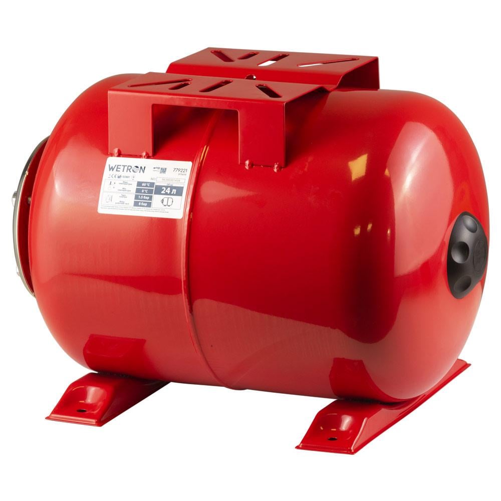 Гидроаккумулятор Wetron горизонтальный 24 л (AKD4262) - фото 2