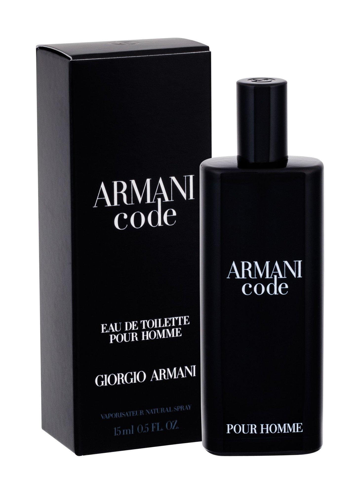 Туалетна вода для чоловіків Giorgio Armani Code 15 мл (380552) - фото 1