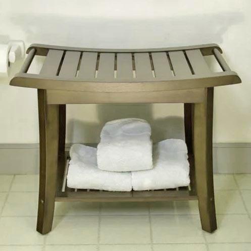 Табурет для ванной из дерева Иридос Палисандр (ТВН-011602)