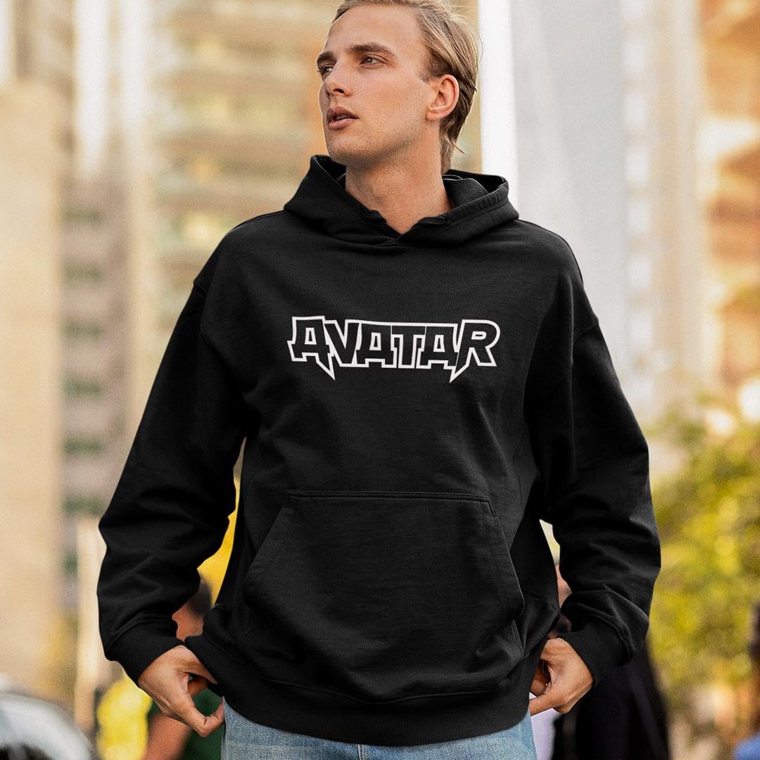 Худи флисовый унисекс Avatar Tongue Twister XL Черный