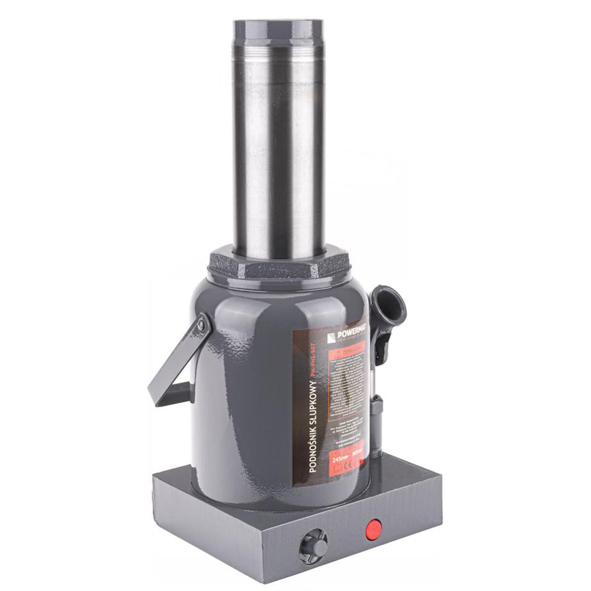 Домкрат гидравлический бутылочный Powermat PM-PHS-50T 2415717409 50 т 245-385 мм