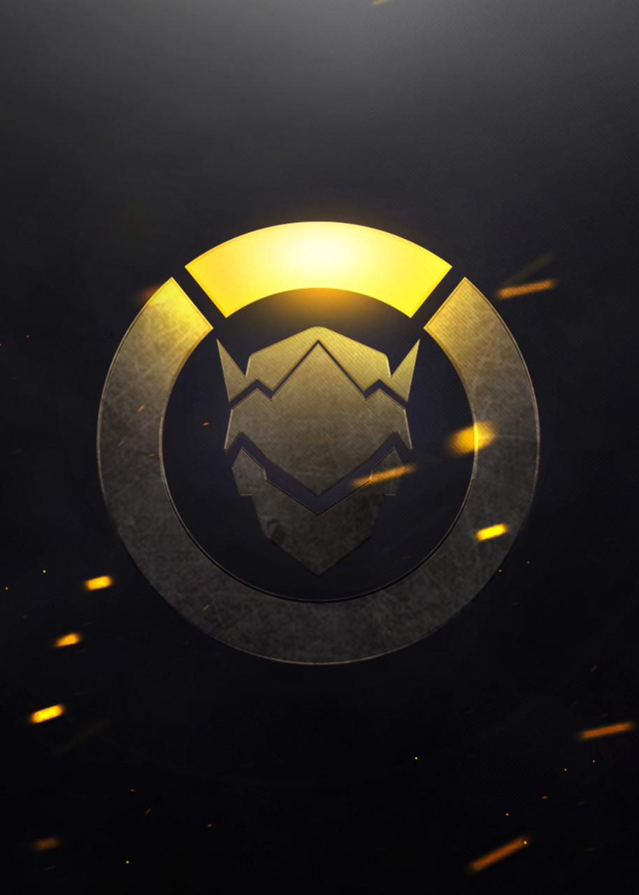 Картина постер Gee! Overwatch Овервотч логотип персонажа 40х60 см OW.09.075