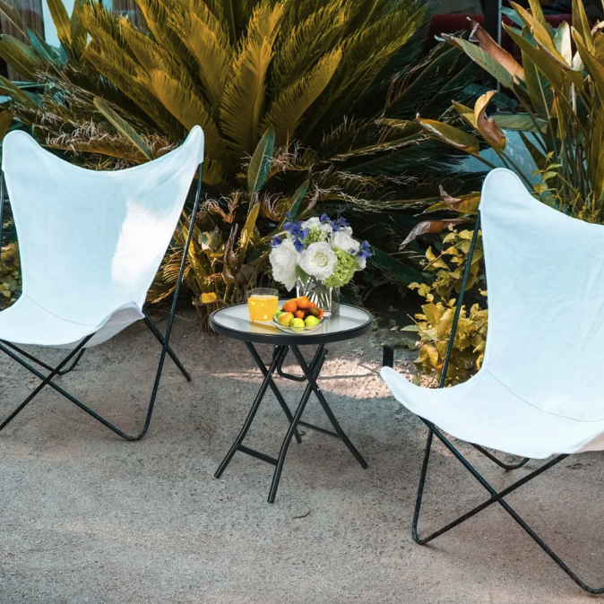 Садовый стол Costway Sigma X-образная конструкция (4876) - фото 5 Садовый стол Costway Sigma X-образная конструкция (4876) - фото 5