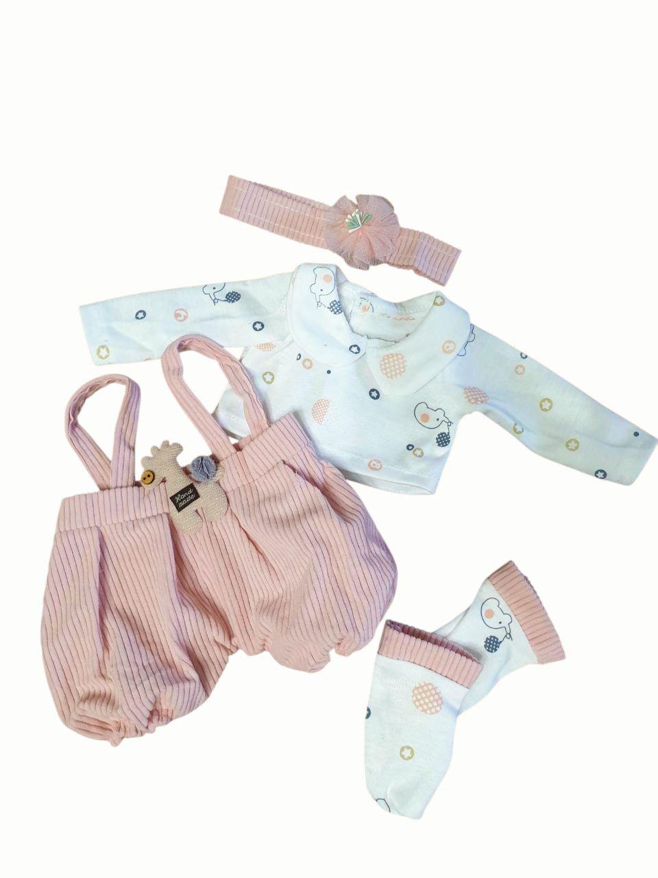 Одежда для куклы Baby Born 43 см Нежно-розовый (8966)