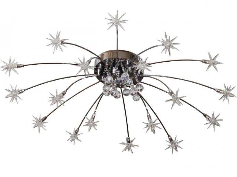 Люстра потолочная галогенная Brille BR-761S/21 для натяжного потолка