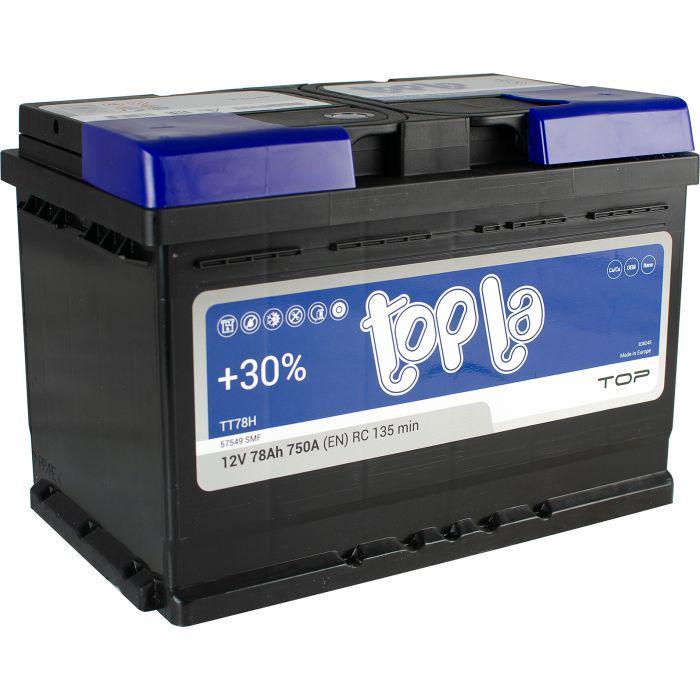 Аккумулятор Topla Euro 118678 78Ah 12V Аккумулятор Topla Euro 118678 78Ah 12V