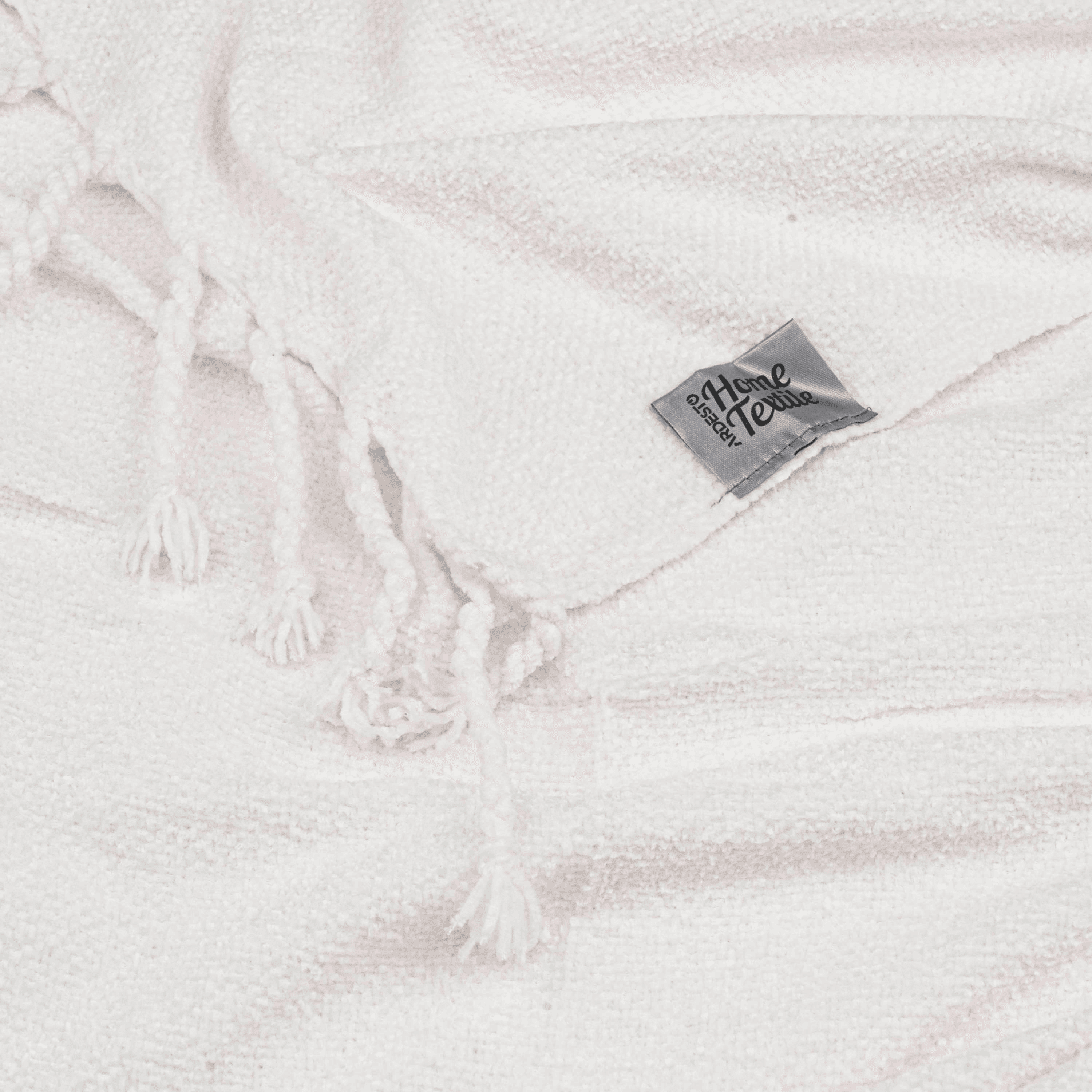 Плед м'який Ardesto Chenille зі 100% поліестеру 140х190 см Айворі (ART0202CH) - фото 5