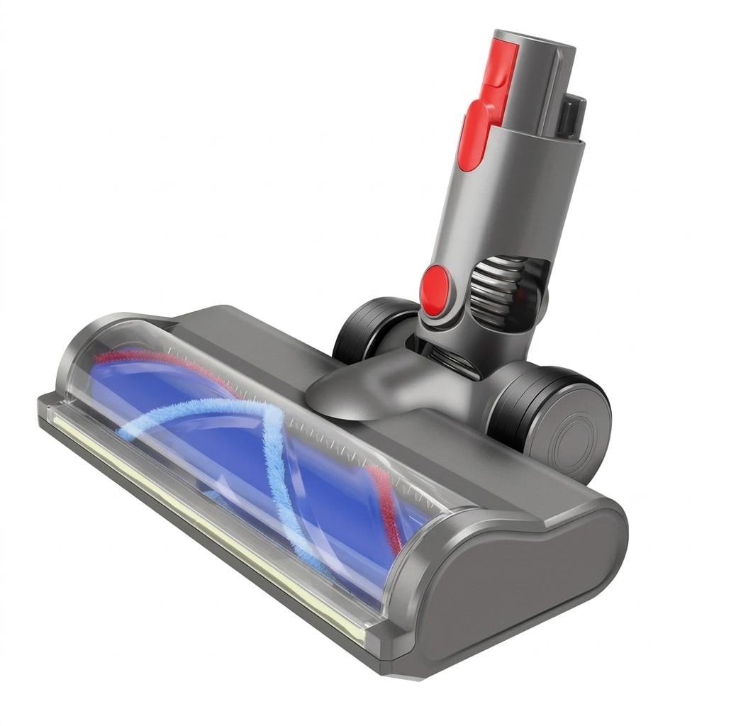 Турбощетка для пылесоса Flylinktech Dyson V7 V8 V10 V11 V15 электро с прямым приводом