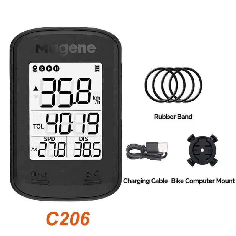 Спідометр з підсвічуванням Magene C206 GPS Bluetooth - фото 2